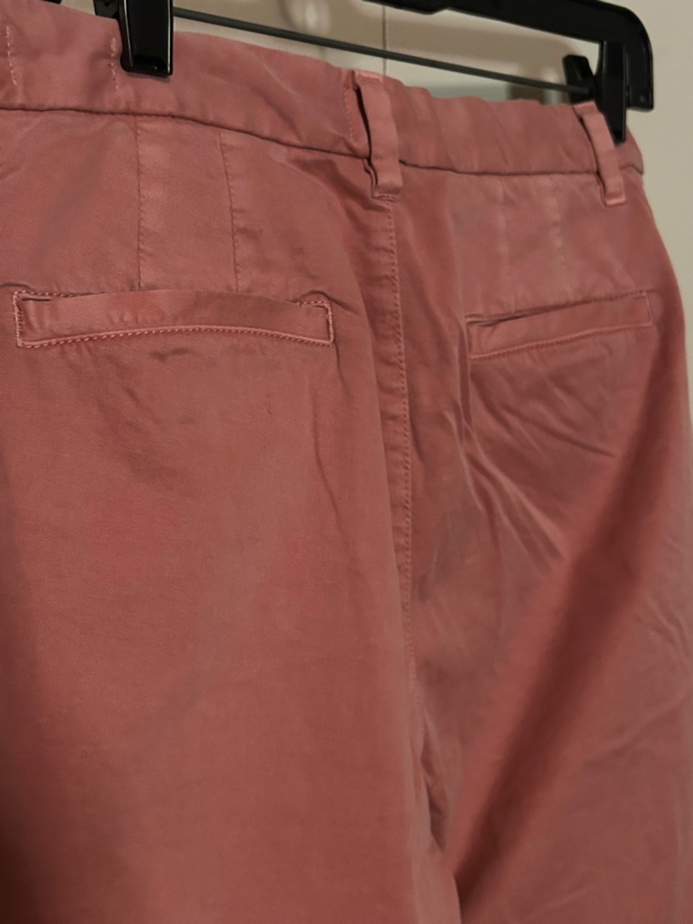 GAP High Rise Girlfriend Chino Pants - Preppy, Cropped, Straight Fit - Picture 4 of 5